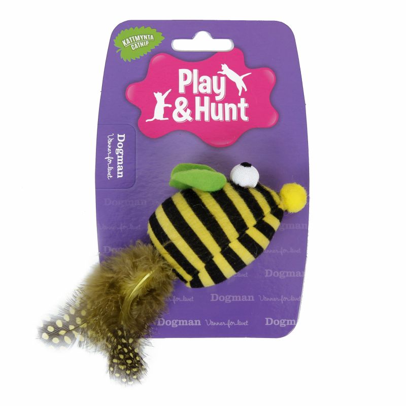 Dogman Spielzeug Maus Gelb 14cm