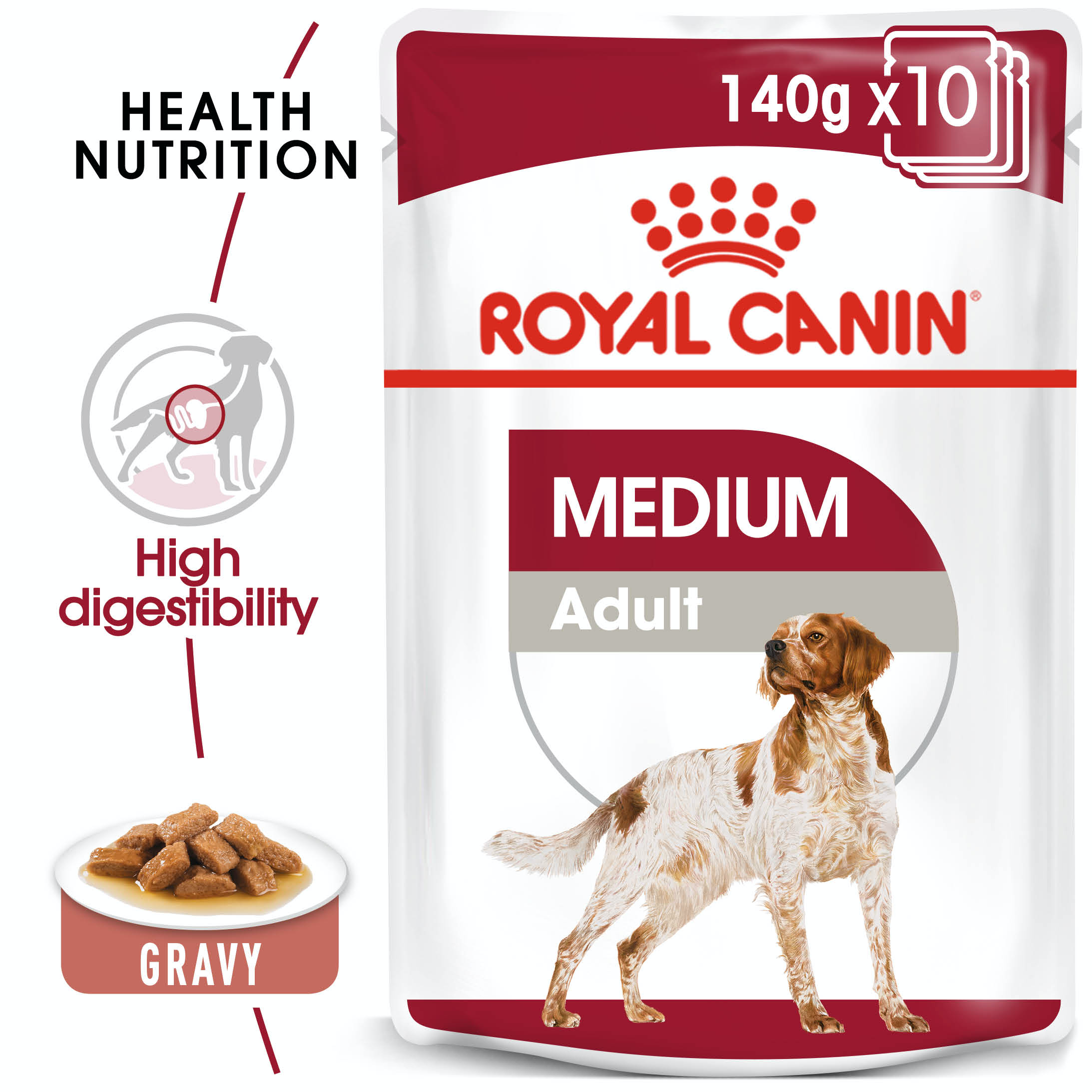 Royal Canin Medium Adult 10 x 140g