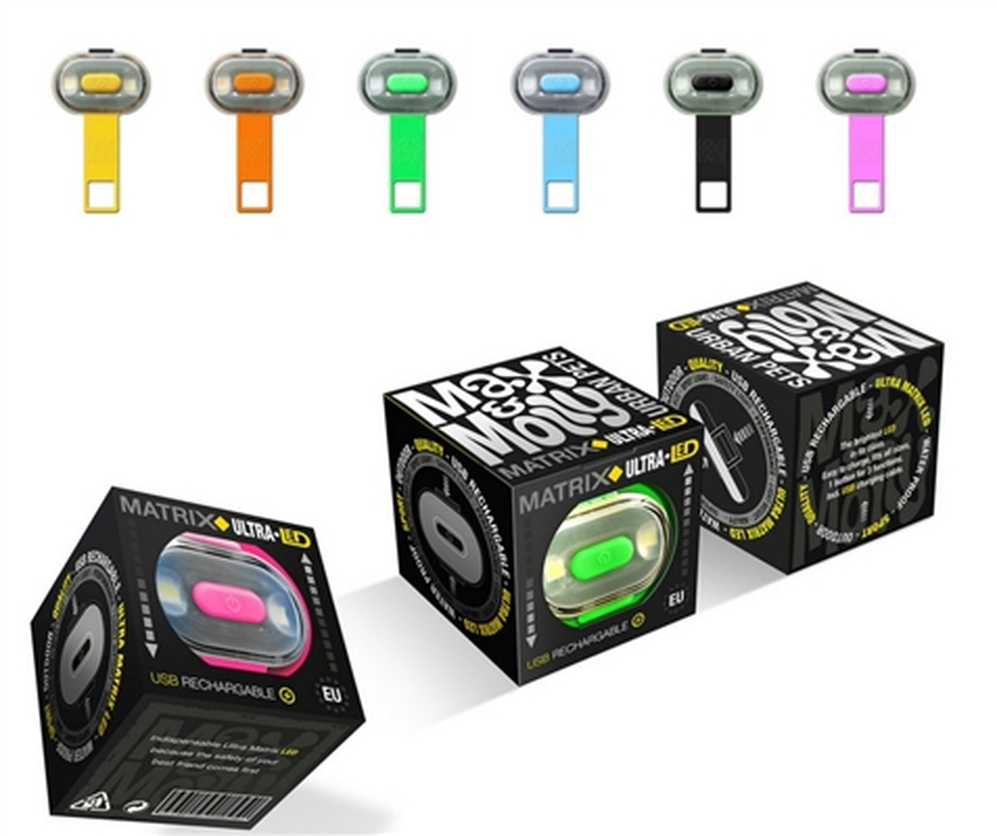 MATRIX Ultra LED PET SAFETY LIGHT grün