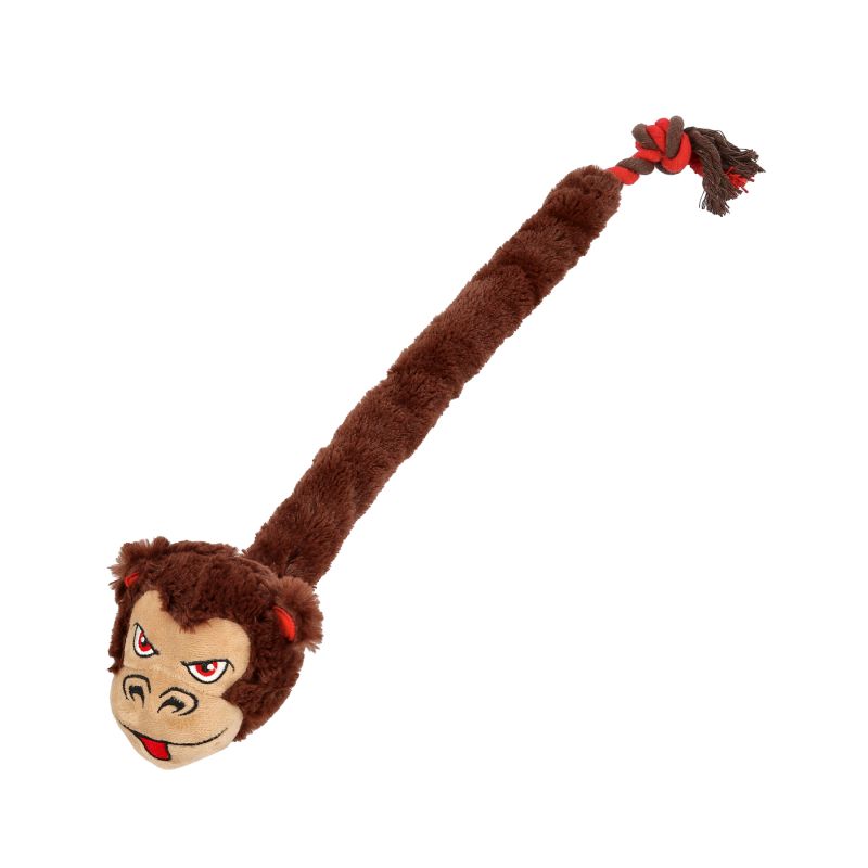 Dogman Toy DevilMonkey rope Brown L 60cm