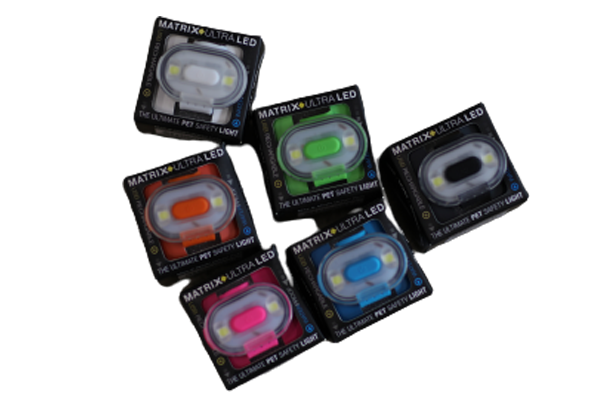 MATRIX Ultra LED PET SAFETY LIGHT schwarz