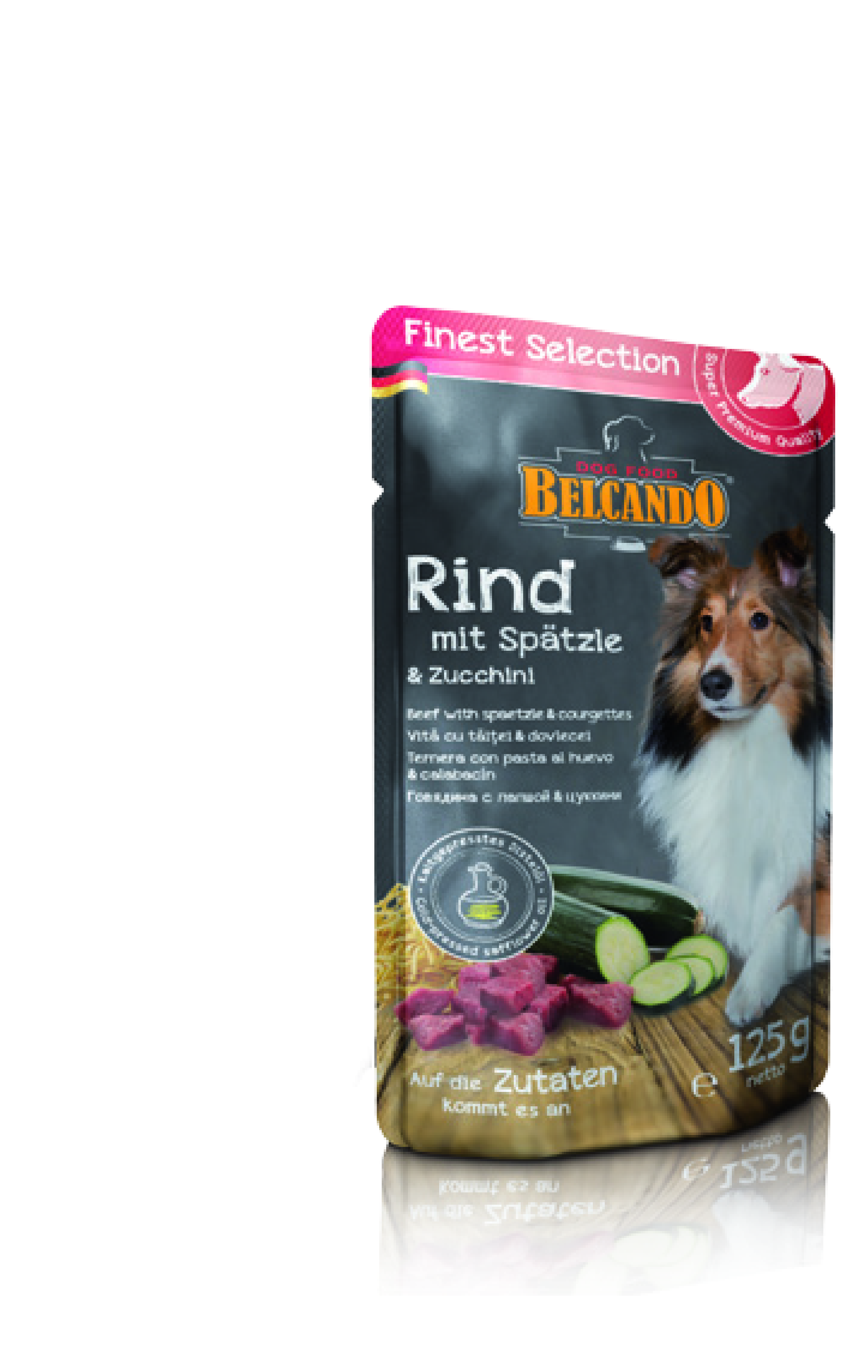 Belcando Rind mit Spätzle