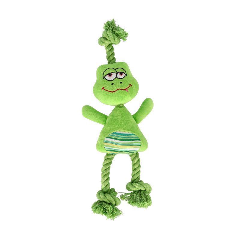Dogman Toy FroggeRep Green L 40cm