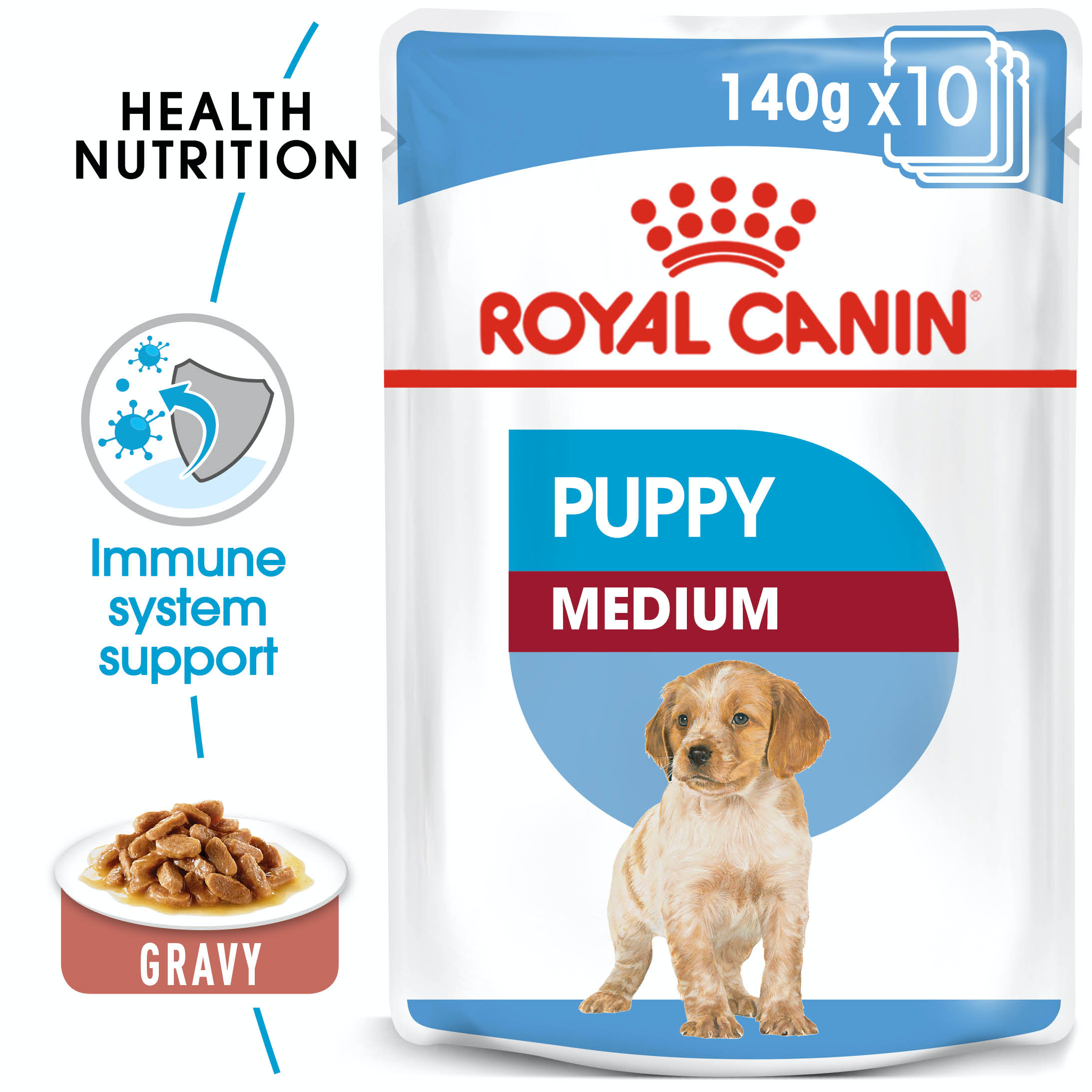Royal Canin Medium Puppy 10 x 140g