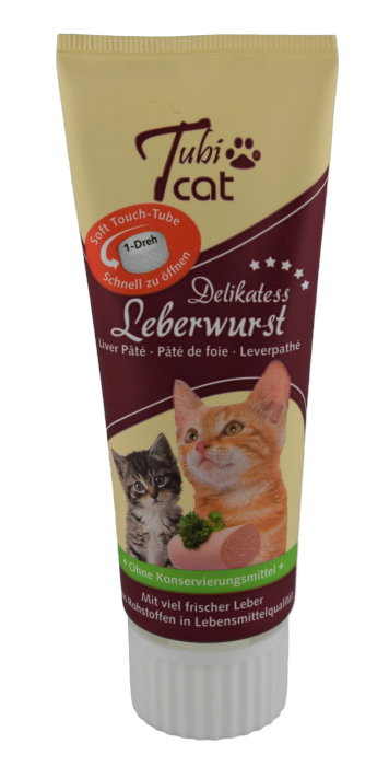 Tubicat Delikatess Leberwurst 12 Stk.