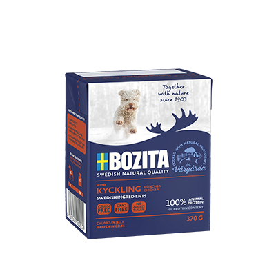 BOZITA MIT HÜHNCHEN IM TETRA 370g
