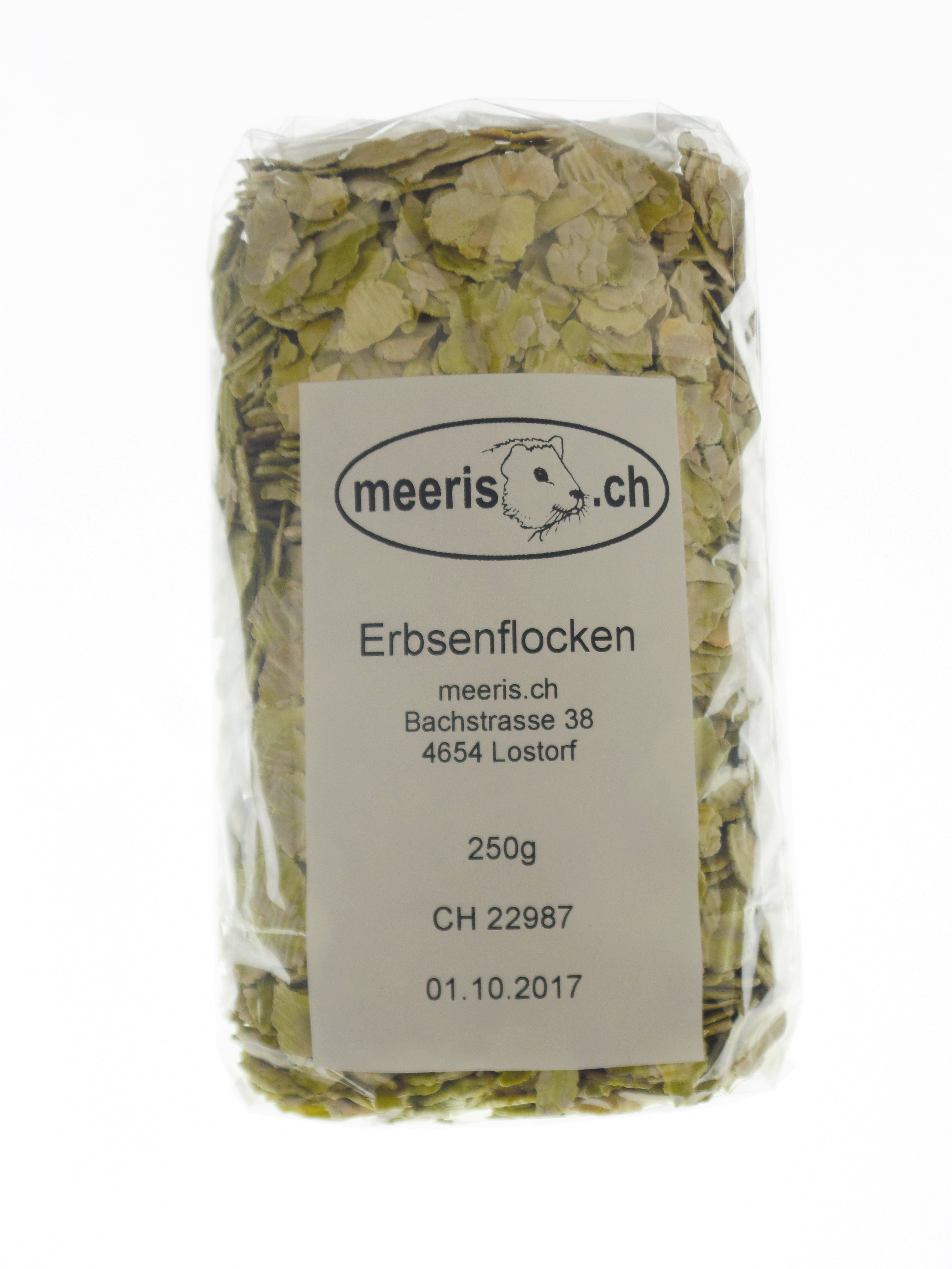 Erbsenflocken gewalzt