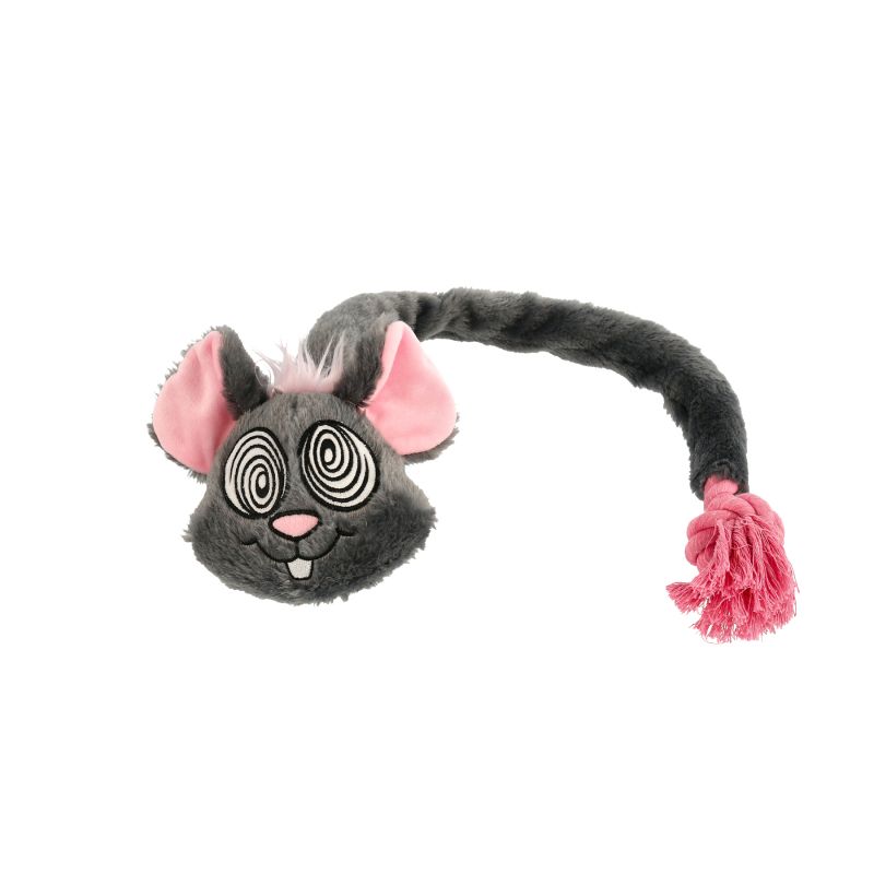 Dogman Toy SpirreMouse lang Grau