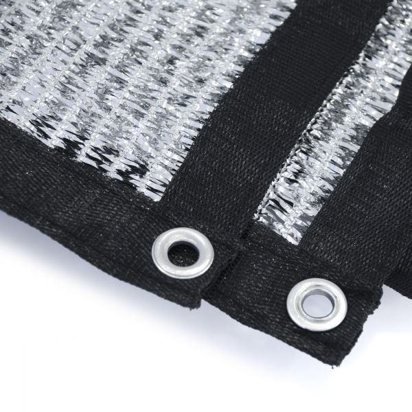 Silberschattennetz 4x4m