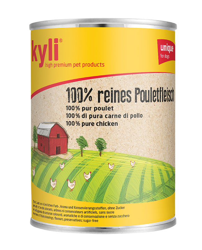 100 % reines Pouletfleisch