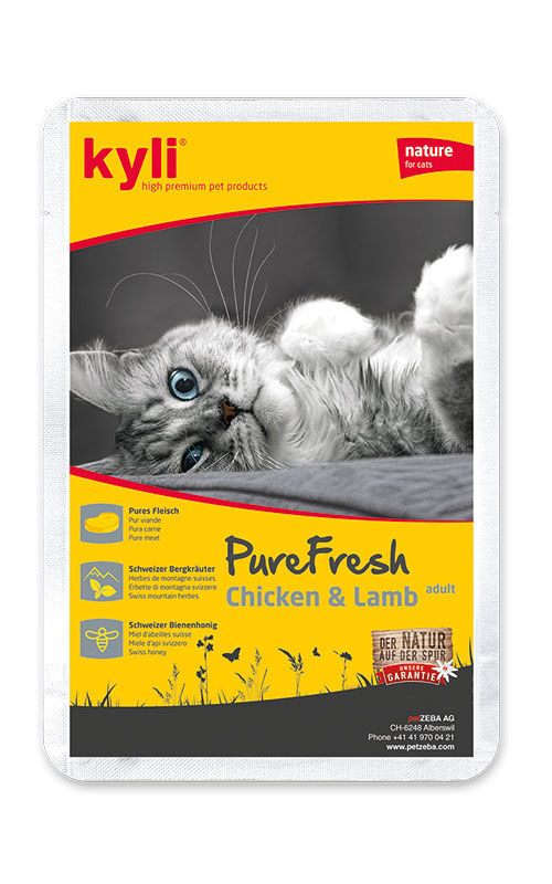 Pure Fresh Chicken & Lamb adult 12 x 85g