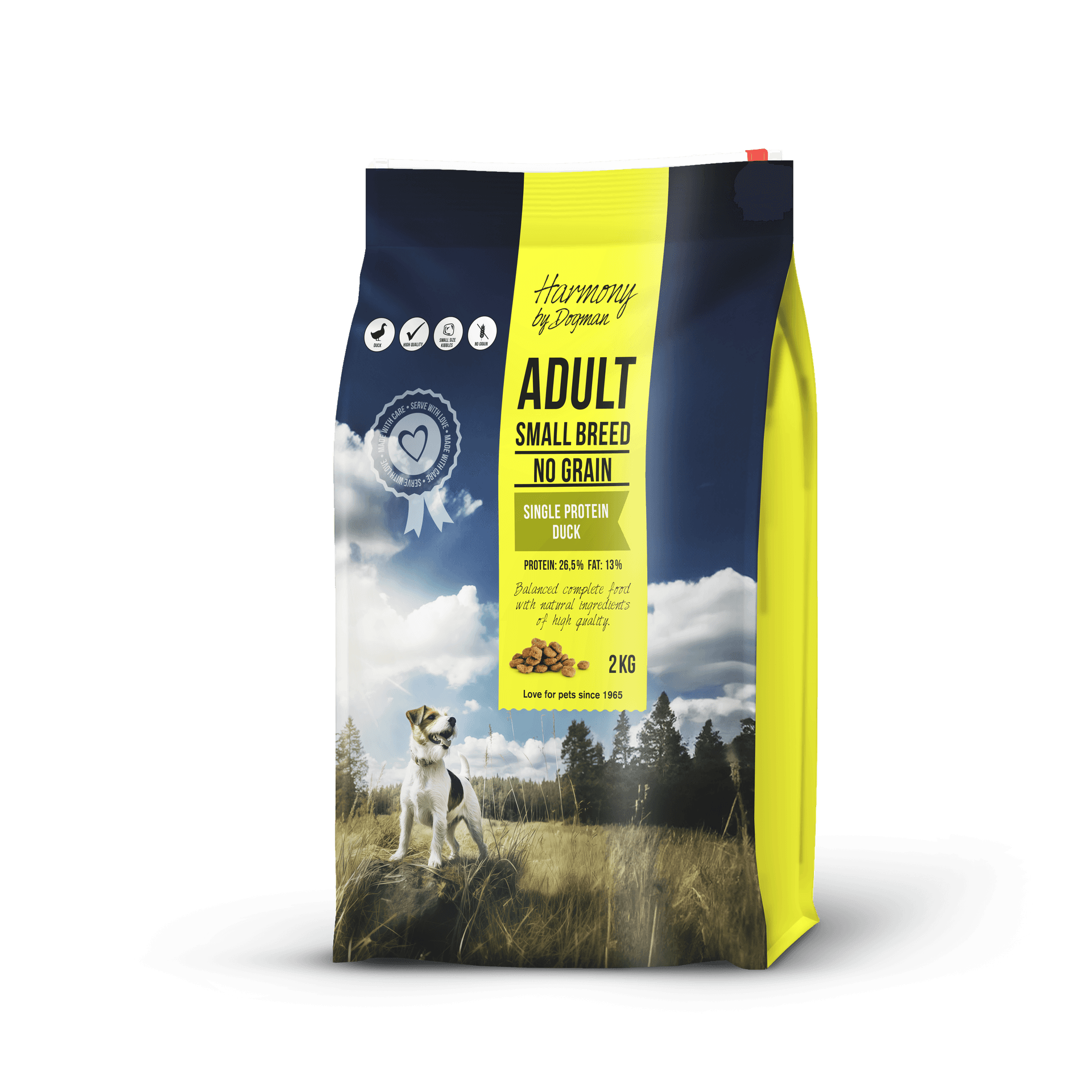 Harmony by Dogman Adult Small Breed Fresh Duck