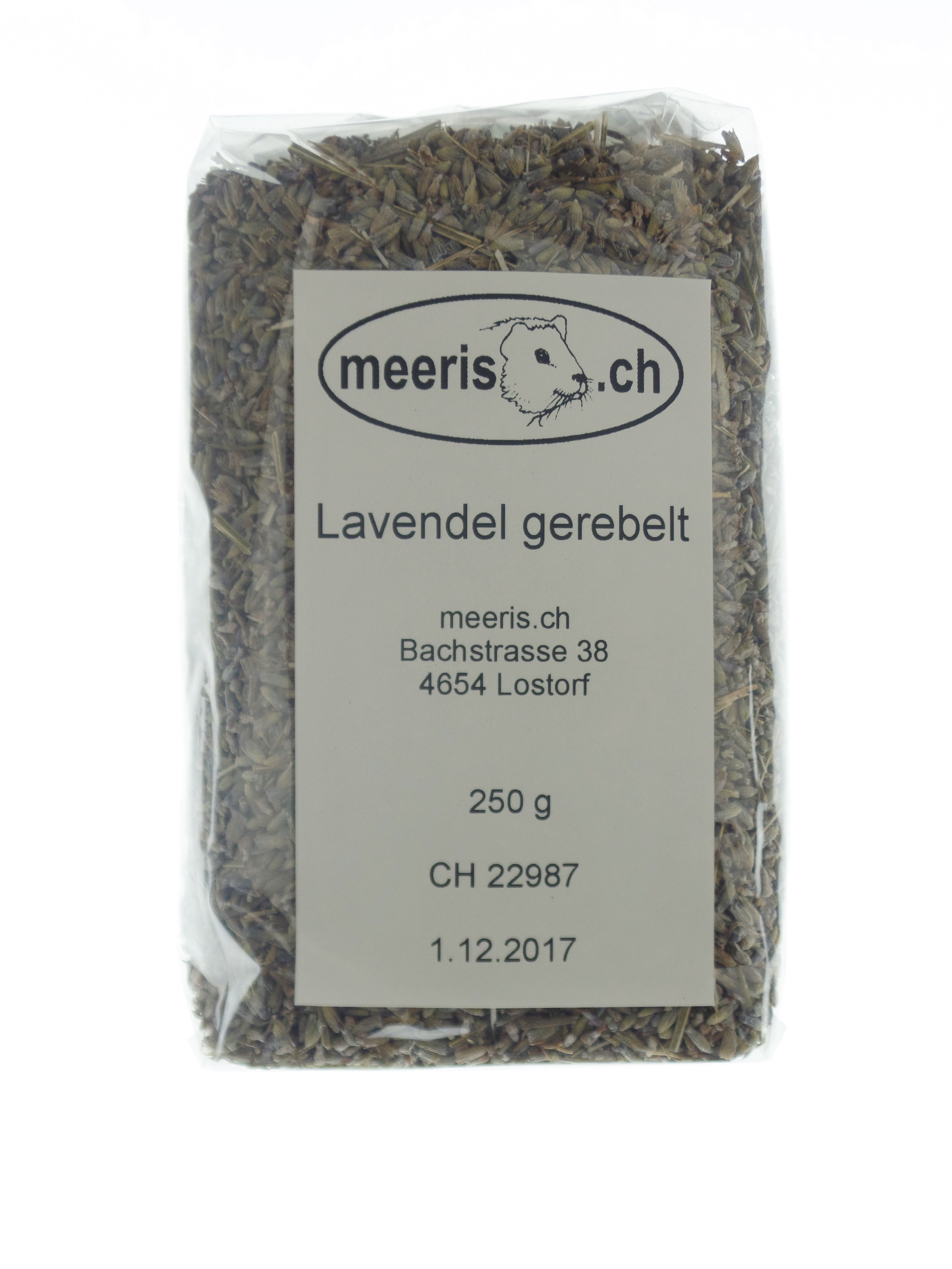 Lavendelblüten gerebelt