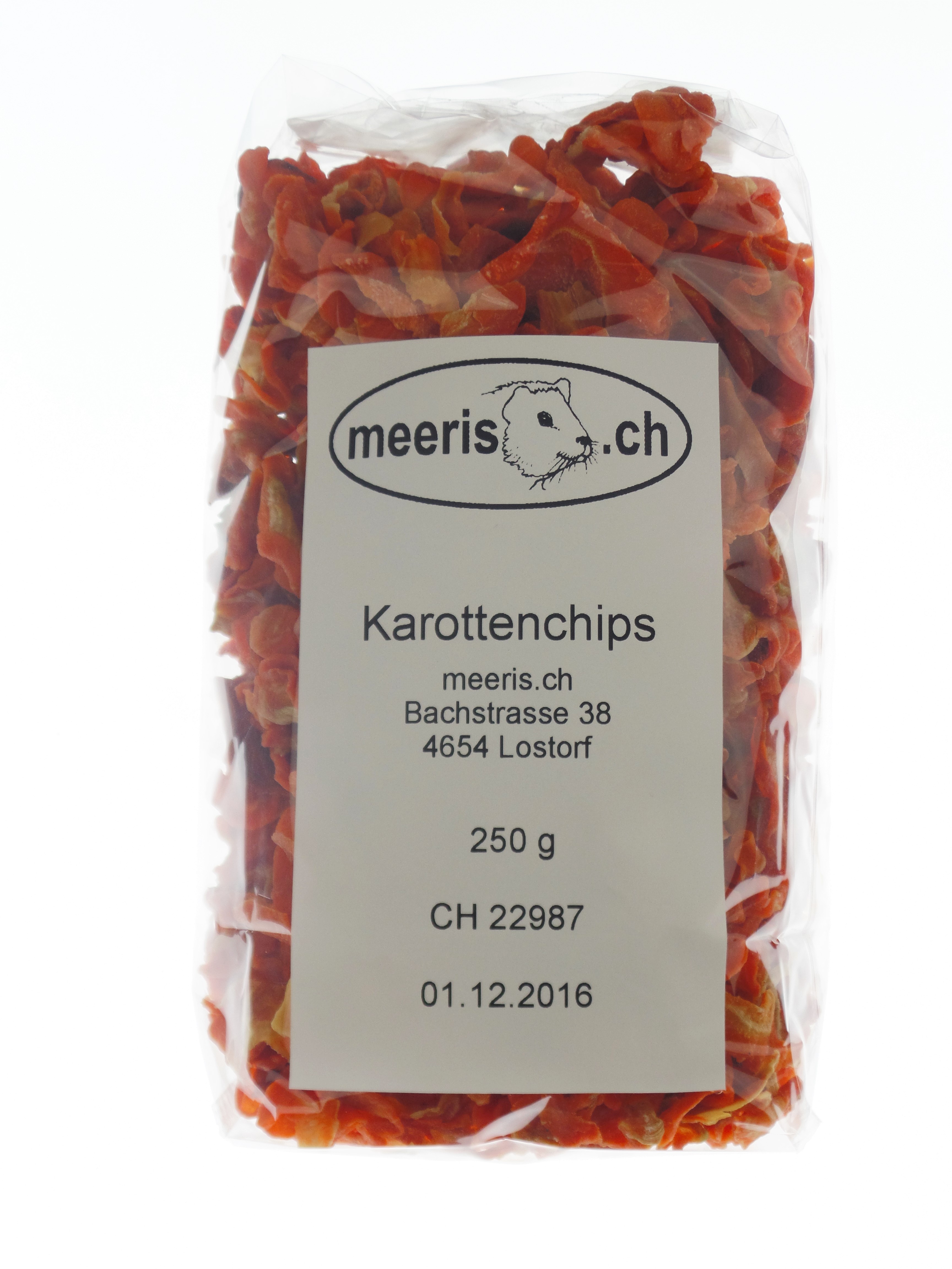 Karottenchips