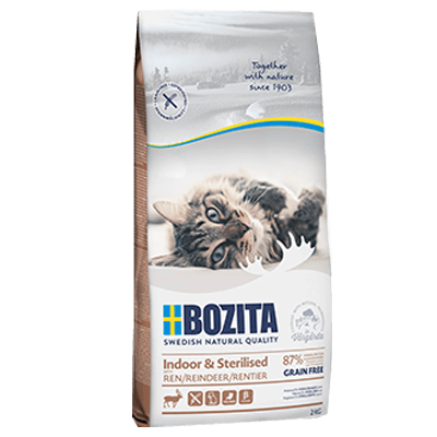 BOZITA INDOOR & STERILISED GETREIDEFREI RENTIER