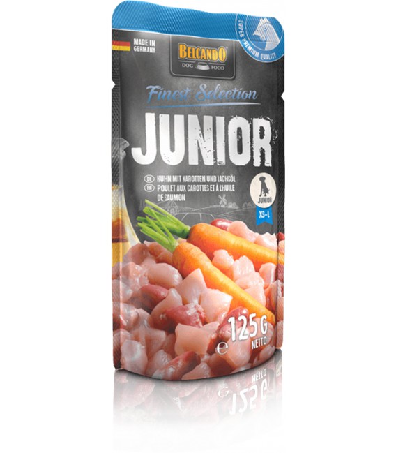 BELCANDO® JUNIOR HUHN MIT KAROTTEN 12 x 125g