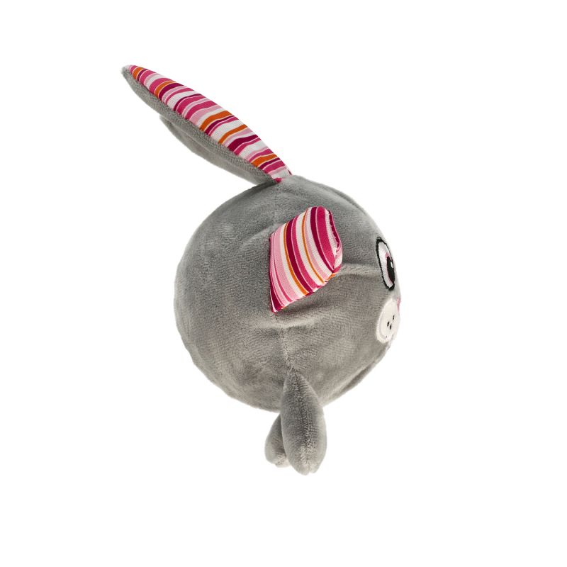 Dogman Toy RabbeBoll Grey M 15cm