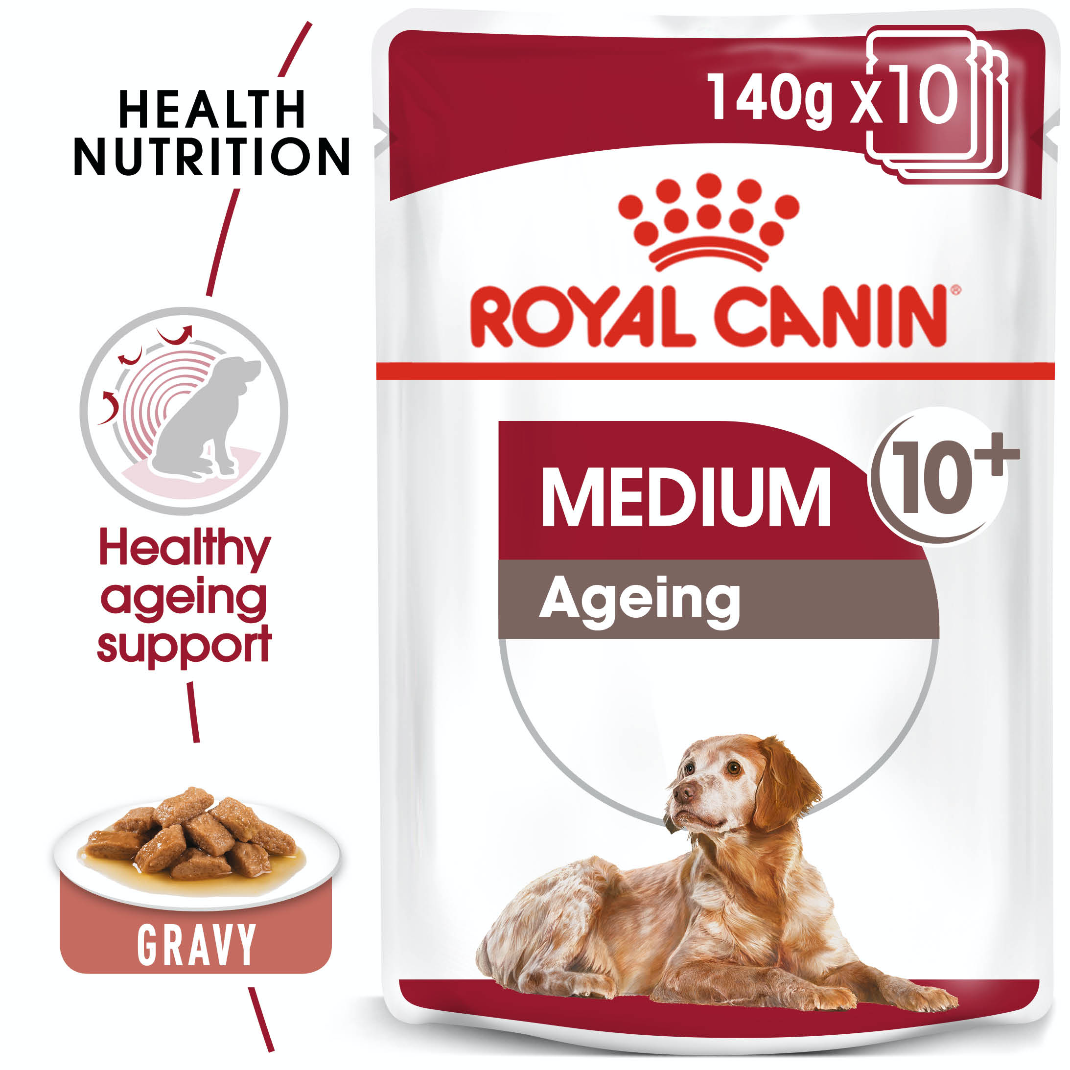 Royal Canin Medium Ageing 10+ 10 x 140g