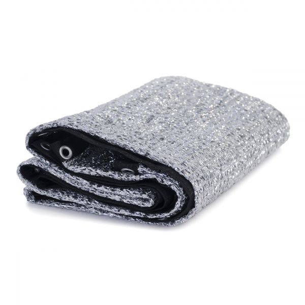 Silberschattennetz 4x4m