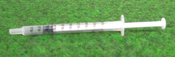 Spritze zur Breifütterung 1ml